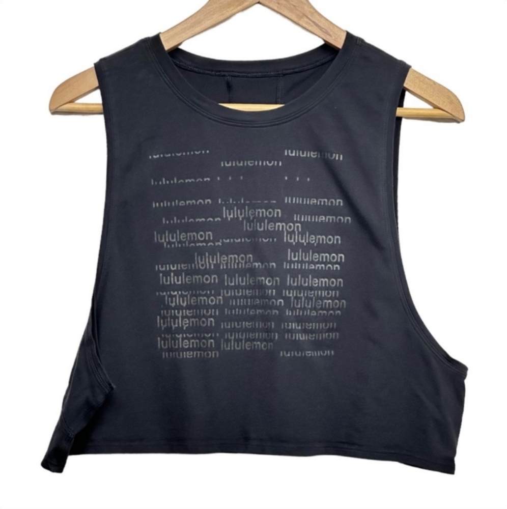 NEW! Lululemon All Yours Cropped Graphic Tank Top